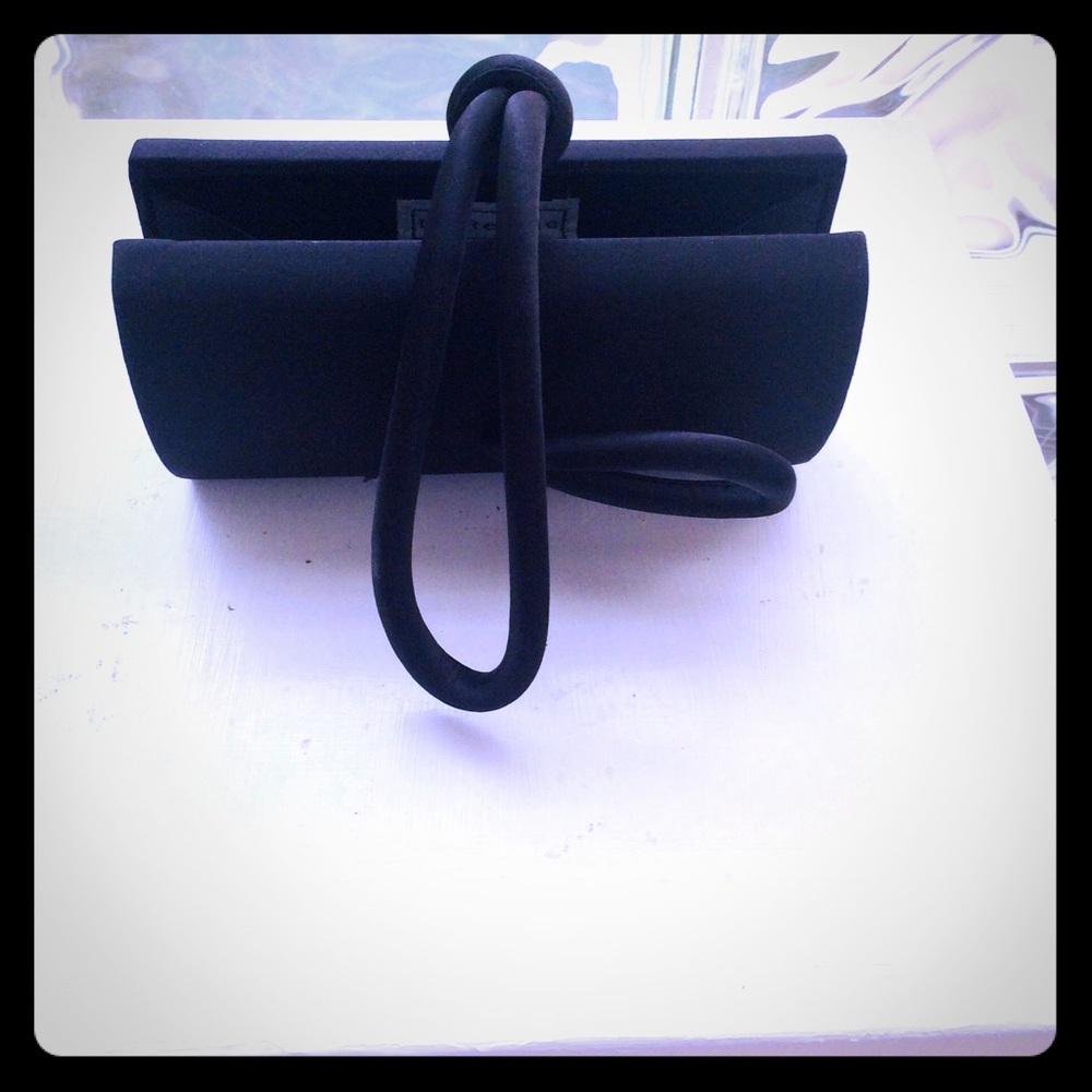 Black clutch purse